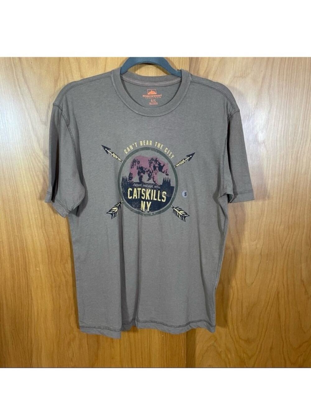 NWT, Northwest Territory, Oversized T-Shirt, Size Small, Catskills NY, Graphic